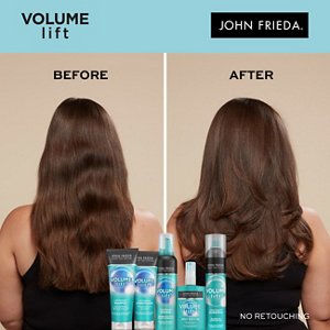 John Frieda Dream Curls before and after photos