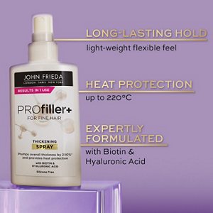 profiller+ john frieda products for fine thinning hair 