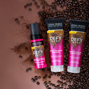 John Frieda Brunette-Blending Defy Grey range for first greys