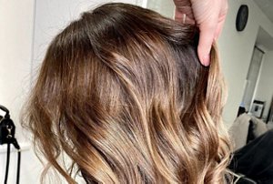 Coffee brunette sombré