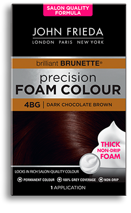 Traditioneel Maori Wonder Precision Foam Colour 4BG Brilliant Brunette Dark Chocolate Brown | John  Frieda