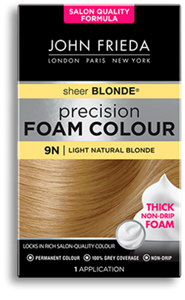 John Frieda light natural blonde hair dye