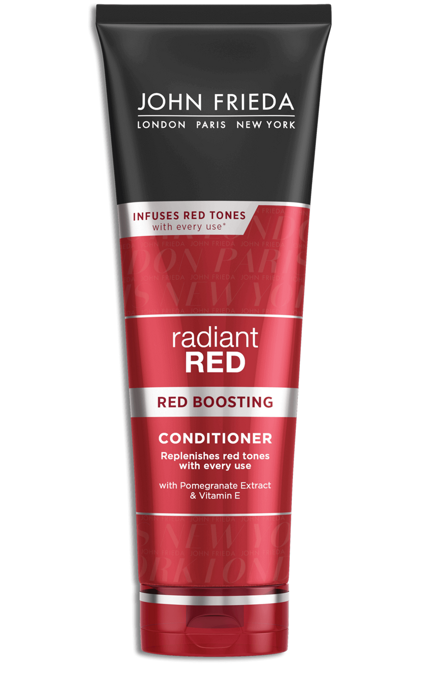 Radiant Red Color Depositing Conditioner John Frieda Front Radiant Red