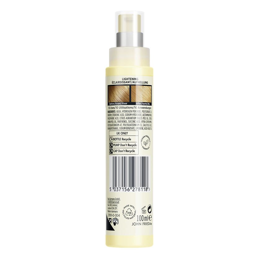 Lightening spray discount