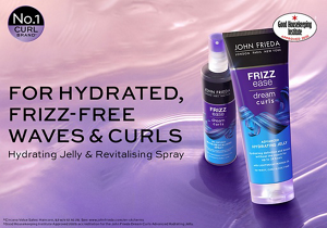 John Frieda range of Violet Crush purple toning products for blonde hair