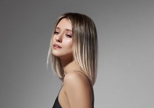 Blonde hair with ash highlights