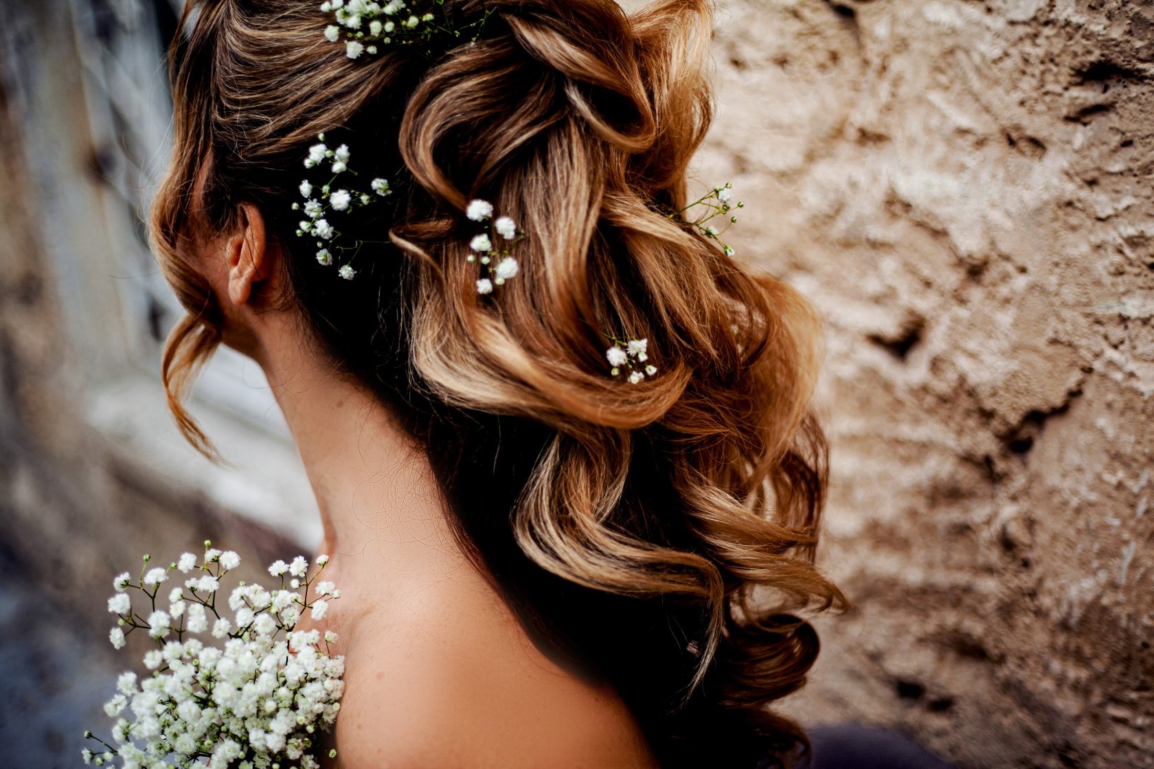 Hollywood waves with pearls  Wedding hair headband, Curled