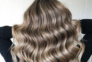 Cool ash bronde hair