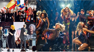 Creativity on stage show and gala show artists