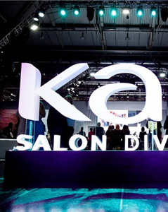 Kao Salon Global Experience impression of exhibition area