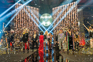 Hair models showing the styling trends