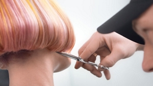 colored hair stylist