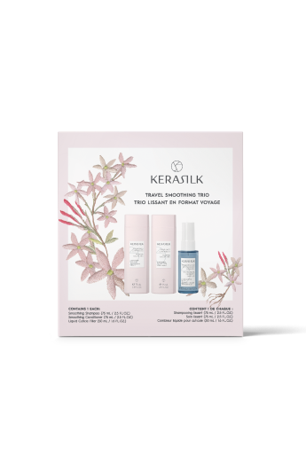 ケラシルク KERASILK　シャンプー・トリートメント・ヘアオイル セット KERASILK Travel Smoothing Trio | Holiday Kit