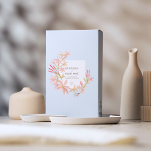 Elli Mac with Kerasilk giftbox