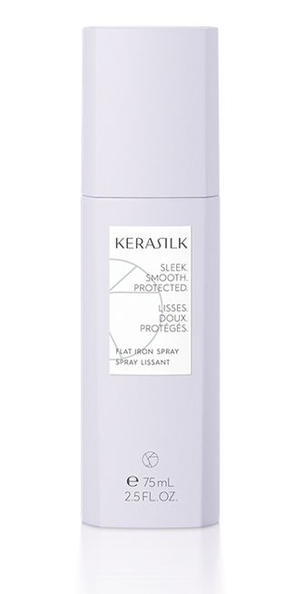 Black flat iron shop spray