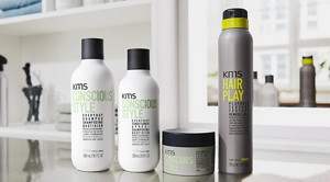 KMS Hair Style Equations – messy pixie with talia's look