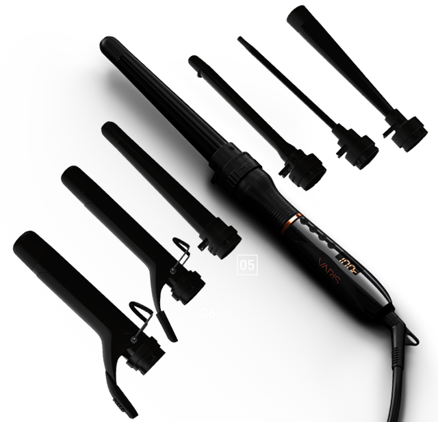 Varis curling iron outlet