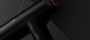 Black hairdryer VARIS AIRQ